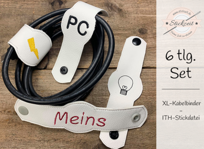 Kabelbinder-XL Set - ITH-Stickdatei